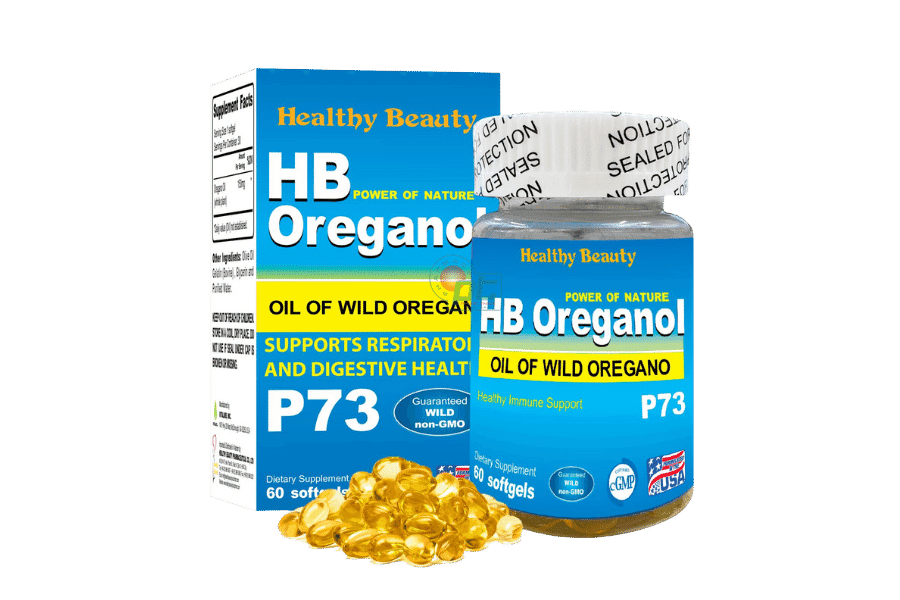 HB Oreganol (Hộp/ 30 viên) - Phòng cảm cúm, kháng nấm đường ruột