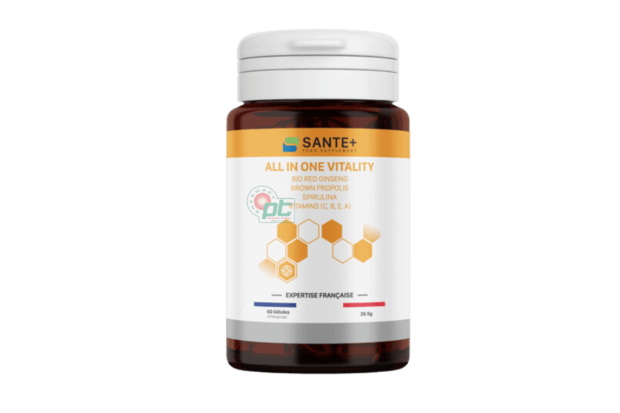  Viên uống Sante Plus All In One Vitality bổ sung vitamin & khoáng chất (hộp 60 viên) 