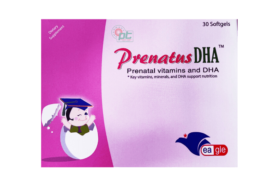 Prenatus DHA - Viên uống bổ sung dưỡng chất cho bà bầu (hộp 30 viên)