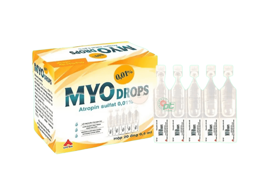 Dung dịch nhỏ mắt Myo Drops 0,01% (hộp 30 tép)