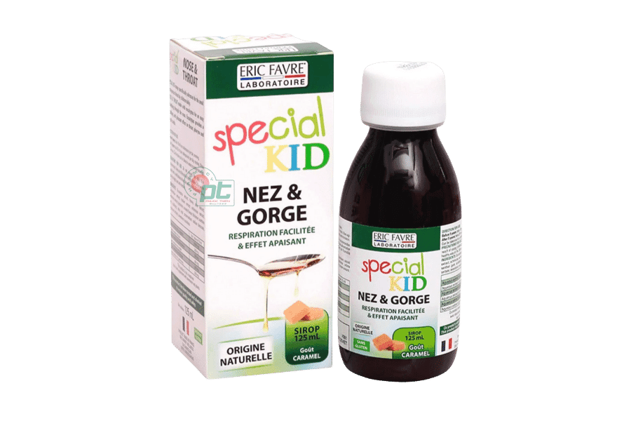 Siro Special Kid Nez & Gorge (Chai 125ml) - Hỗ trợ giảm viêm đường hô hấp