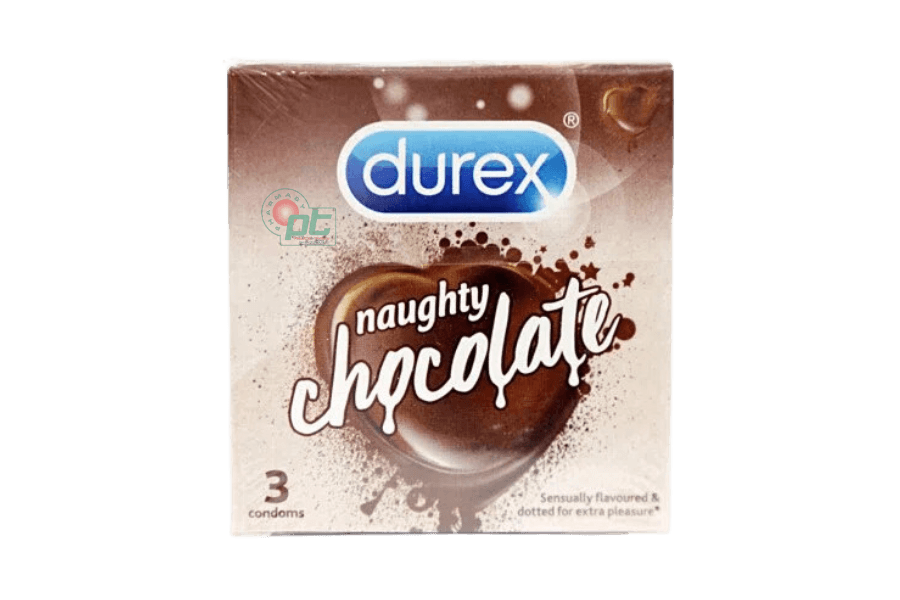 Bao cao su Durex Naughty Chocolate (hộp 3 cái)
