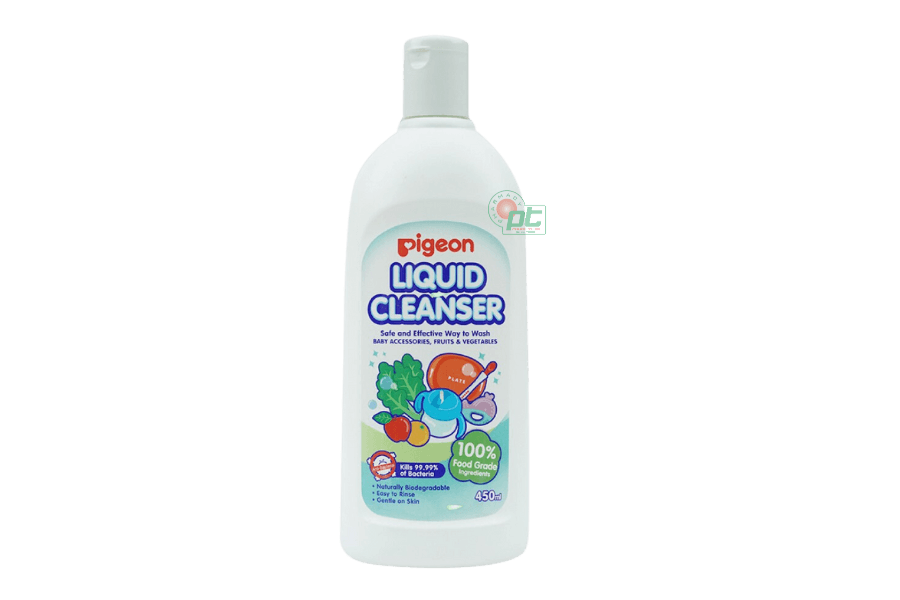 Dung dịch súc rửa bình sữa Pigeon (lọ 450ml)