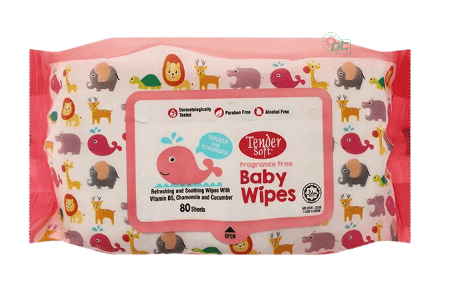 Khăn ướt em bé Baby Wipes (gói 80 miếng)