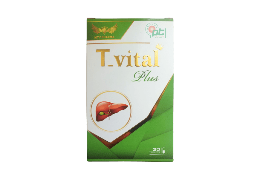 T-vital Plus (hộp 30 viên) - Hỗ trợ tăng cường chức năng gan