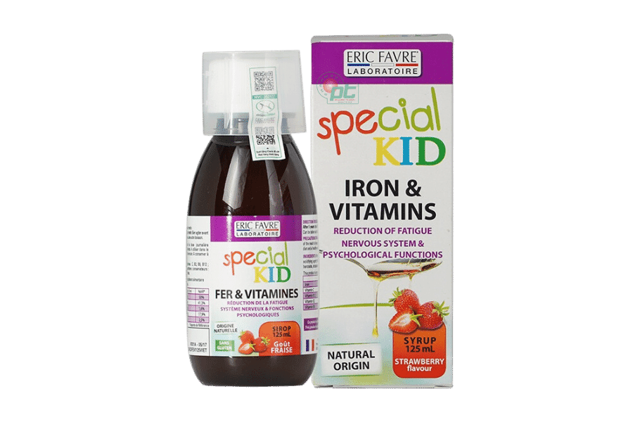 Siro Special Kid Iron Vitamins (Chai 125ml) - Bổ sung sắt và vitamin
