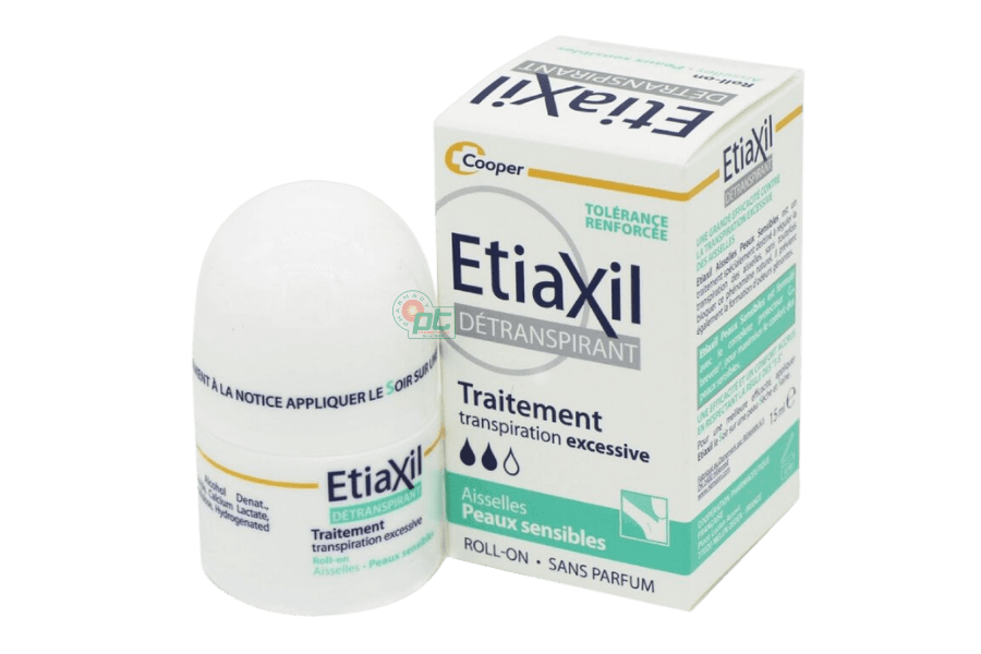 Lăn khử mùi Etiaxil Detranspirant dành cho da nhạy cảm (hộp 15ml)