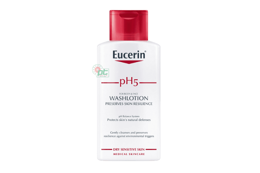 Sữa tắm Eucerin PH5 Skin Protection Washlotion dành cho da nhạy cảm (chai 200ml)