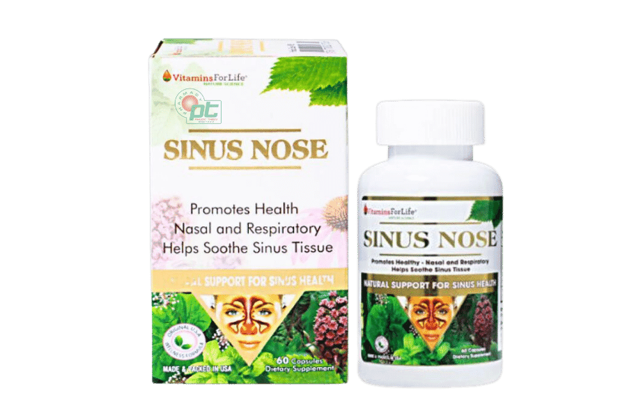 Viên uống Sinus Nose (Hộp/ 60 viên) - Tăng cường sức khỏe đường hô hấp