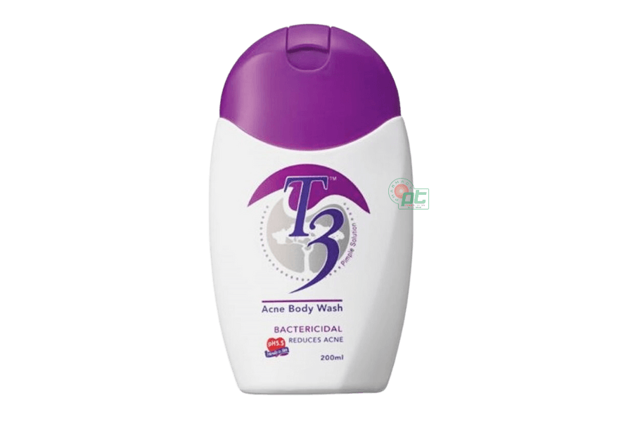 Sữa tắm T3 Acne Body Wash giúp ngăn ngừa mụn (lọ 200ml)