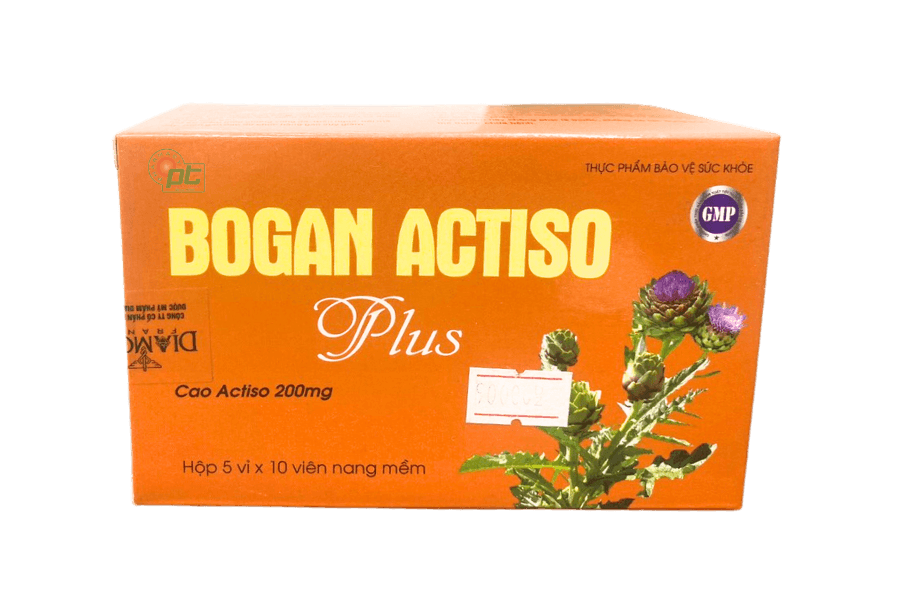 Bogan Actiso Plus thanh nhiệt, mát gan (hộp 50 viên)
