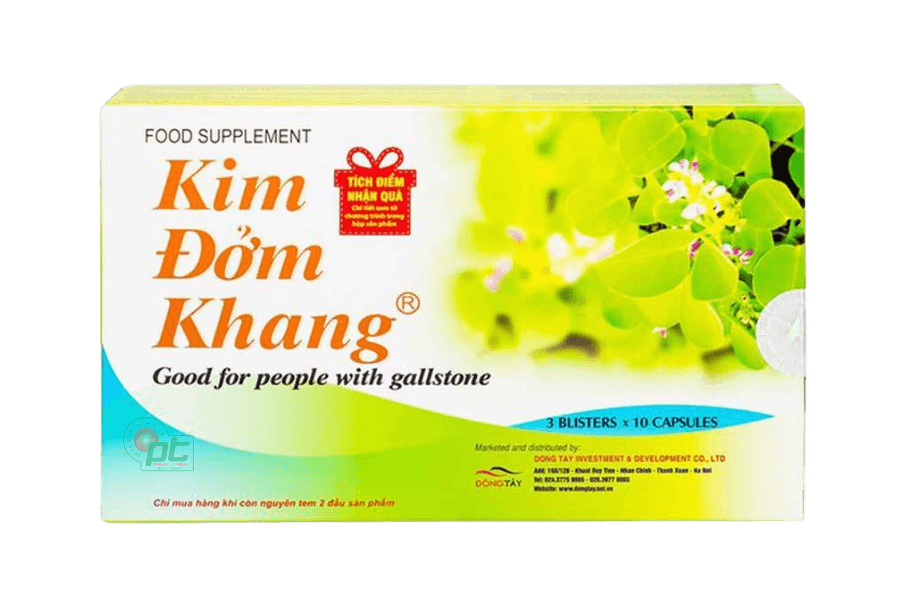 Viên uống Kim Đởm Khang hỗ trợ điều trị sỏi mật (hộp 30 viên)