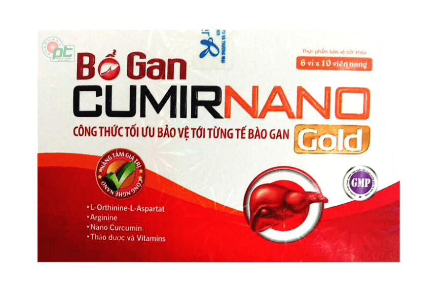 Bổ gan Cumirnano Gold giải độc, mát gan, tăng cường chức năng gan